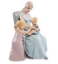 CMS-27/23 Музыкальная статуэтка «Мама и дети» (Pavone)
