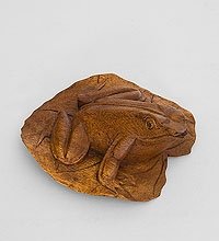 15-056 Статуэтка «Лягушка на листе» суар