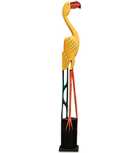 90-013 Статуэтка «Желтый Фламинго» 150 см