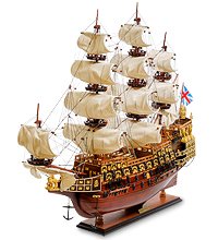 SPK-02 Модель британского линейного корабля 1637г. «Sovereign of the seas»