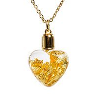 HB-301 Кулон с золотом «Сердце»