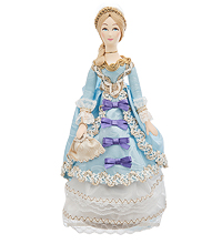 RK-170 Кукла «Дама в платье с турнюром»