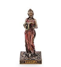 WS-1209 Статуэтка «Гигиея - богиня здоровья и чистоты»