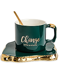 MUG-398/2 Чайная пара «Перемены к лучшему»