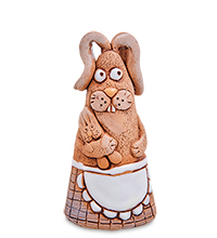 ZLC-198 Колокольчик «Зайчиха с зайчонком»