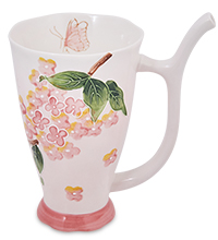 MUG-452/1 Кружка (бюветница) «Цветущий сад»