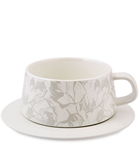 MUG-510 Чайная пара  «Тюльпаны»