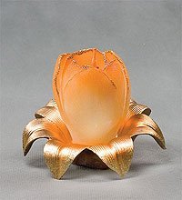 F-4B27А181 Цветок-свеча «Тюльпан» с фарфор лепестком