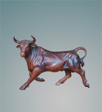 FF-14 Фигура керамическая «Бык» 24' (Fengxi)
