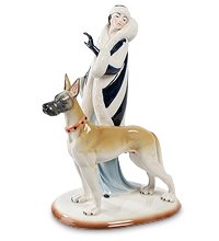 JP-38/14 Фигурка «Дама с собакой» (Pavone)
