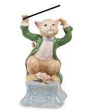 CMS-48/ 1 Фигурка «Кот-Дирижер» (Pavone)