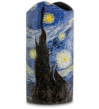 pr-SDA29 Ваза «The Starry Night» Винсент Ван Гог (Silhouette d'art Parastone)