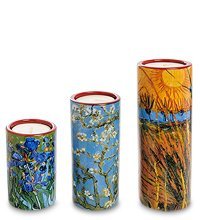 pr-TS01GO Набор подсвечников «Willows - Irises - Blossom» Винсент Ван Гог (Museum Parastone)