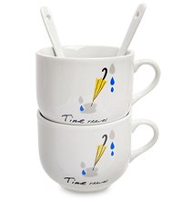 MUG-168/1 Набор из двух кружек «Время путешествий»