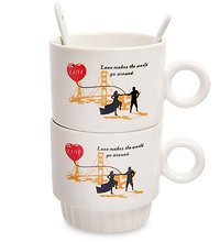 MUG-170/3 Набор из двух кружек «Любите и будете любимы»