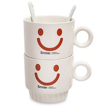 MUG-171/3 Набор из двух кружек «Счастливая улыбка каждый день»