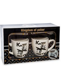 MUG-206/1 Н-р из 2-х кружек в подарочной коробке «Королевская игра»