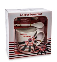 MUG-234/4 Кружка в подарочной коробке «Любовь прекрасна»