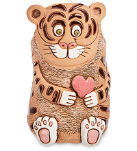 ZLC- 36 Кашпо керамическое «Тигр с сердцем»