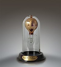 Воздушный шар под куполом мал.140/90 зол.AM115/G