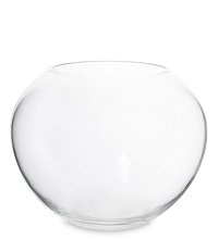NM-24792 Ваза-шар стеклянная 18,5 см (Неман)