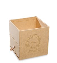 WG-100-A Коробка подарочная «Букет с сюрпризом» цв.коричневый