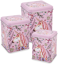 TCN-42/2 Набор коробок 3 шт. металл «Единорог»