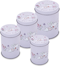 TCN-43/2 Набор коробок 4 шт. металл