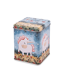 TCN-42/1-мал. Коробка металлическая «Единорог»