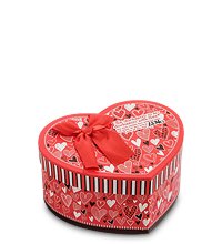 WG-56/1-A Коробка подарочная «Сердце» цв.красный