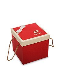 WG-64/1-A Коробка подарочная «Квадрат» цв.красный