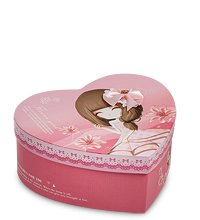 WG-69/2-A Коробка подарочная «Сердце» цв.розовый