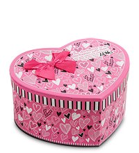 WG-56/3-B Коробка подарочная «Сердце» цв.розовый