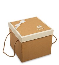 WG-64/2-D Коробка подарочная «Квадрат» цв.коричневый