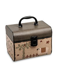 WG-38/1-B Коробка подарочная «Сундук» цв.хаки