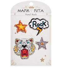 MR- 68 Н-р брошей с цанговым зажимом бабочка «Рок-стиль» Mark Rita