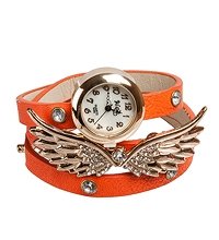 Y-CH035 Браслет-часы «Крылья Ангела» оранж