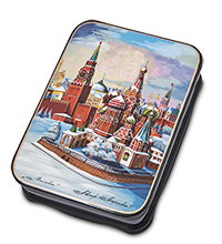 ШК-55/ 87 Шкатулка «Москва» исп. Ильин А.