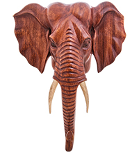 15-053 Панно «Индийский слон» 50 см суар