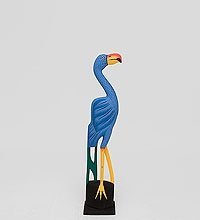 90-012 Статуэтка «Голубой Фламинго» 50 см