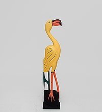 90-017 Статуэтка «Желтый Фламинго» 60 см