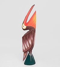 90-055 Статуэтка «Розовый Пеликан» 80 см