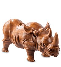 17-076 Статуэтка «Носорог» (суар, о.Бали)