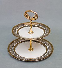 11951 Горка «Золотой узор» 2 яруса 240/190 мм. (16)