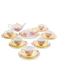 JK- 83 Чайный сервиз на 6 перс. «Пионы» (Torino Peony Pavone)