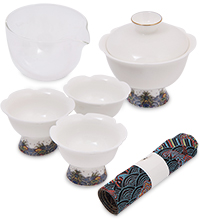 CRM-19 Чайный набор «Белый лотос»