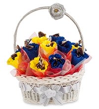 Корзинка из конфет «Каприз»