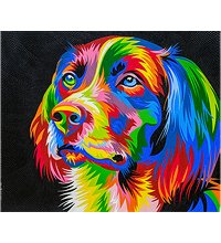 ART-503 Картина «Радужный пес»