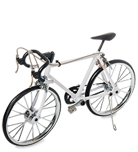 VL-19/4 Фигурка-модель 1:10 Велосипед гоночный «Roadbike» белый