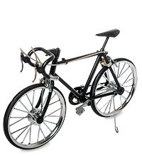 VL-19/5 Фигурка-модель 1:10 Велосипед гоночный «Roadbike» черный